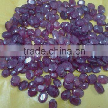 Glass Filled Ruby Gemstones