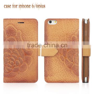 Good Quality Luxury Promotional Leather Phone Case For iphone 6 Plus for sale