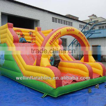 inflatable dry slide for kids