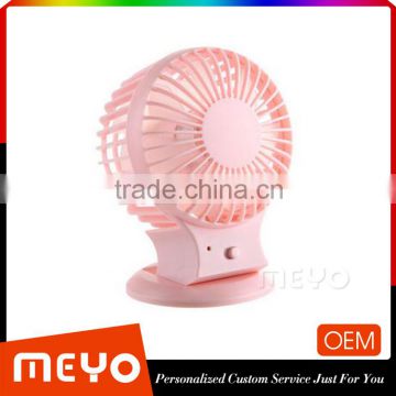 Portable desktop small hand fan electric battery fan pocket fan