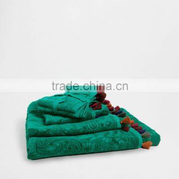 Wholesale High Quality Manufactures Of 100% Cotton Bath Towel Suit