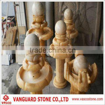 Granite Stone Ball Fountain