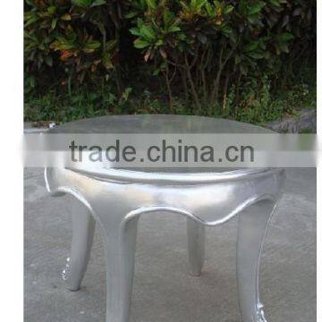 Silver round coffee table C1021