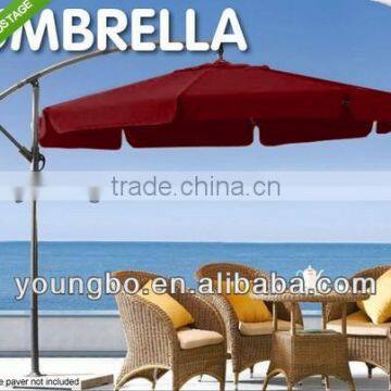 NEW OUTT 3 METER CANTILEVER OUTDOOR UMBRELLA PATIO GARDEN MARKET SUN SHADE BEIGE photo-5