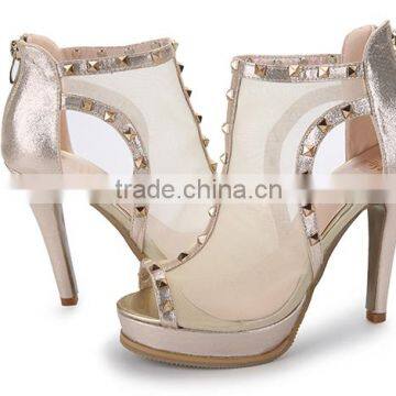 cheap price stiletto bridal women platform high heel sandals