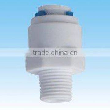 Male Straight adapter valves and fittings