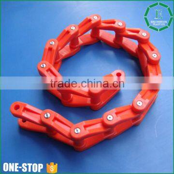 Food Industry Flexible Plastic Slat Bottle Chain Conyers Cnc Machining Plastic Pom Transmission Chains photo-3