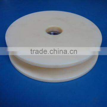 High Quality Wear Resistant Plastic Pa6 Guide Pulleys Pom Sheaves Quality Choice photo-2