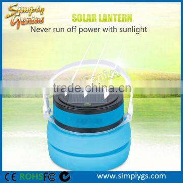 100 Lumen Foldable Solar Led Garden Light With Storage Bottle for First Aid