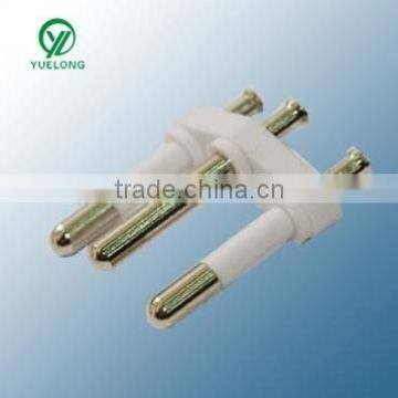 XY-A-063-1 Brazil 3 flat pin adaptor plug with white colour