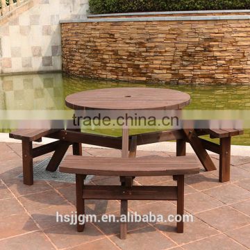 outdoor wooden picnic benches for sale