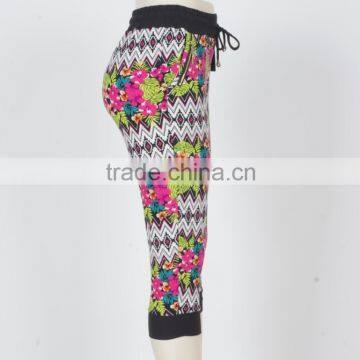 Wholesale New Hot Summer Fashion European American Beautiful Women's Trousers Printing Pants