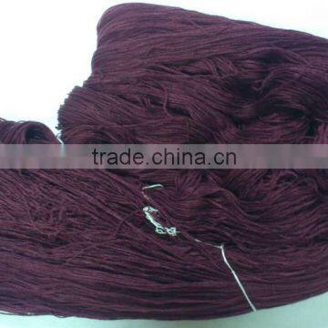2/28 SMM 100% ACRYLIC CASHMERE LIKE SEMI DULL RAW WHITE YARN HAND KNITTING YARN photo-6