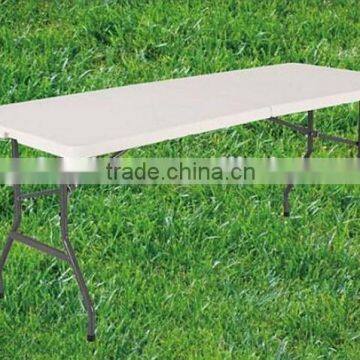 6 ft Rectangular Plastic Folding In Half Table,Plastic Foldable Table,HY-Z183 photo-2