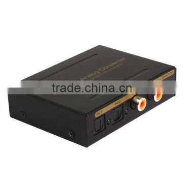 Optical Digital to Analog Converter with SPDIF/Coaxial 4X1 Switcher