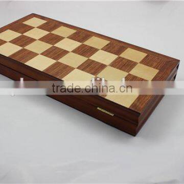 2016 Hot Sale Wooden Backgammon and Chess Box and Case photo-4