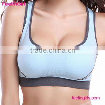 In stock yoga sports women nude bra