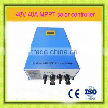 High quality MPPT solar charge controller 48VDC/40Amps for solar power system                        
                                                Quality Choice
