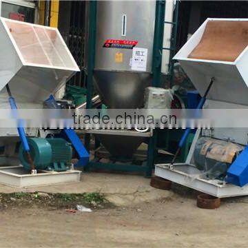 Waste PP PE film plastic crushing machine/waste plastic film crusher