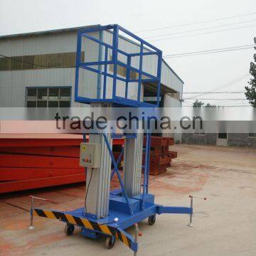 Aluminium lift platform / Aluminium Aerial lift/double-mast lift