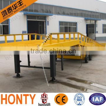 10 ton hydraulic container loading dock ramp lift for container