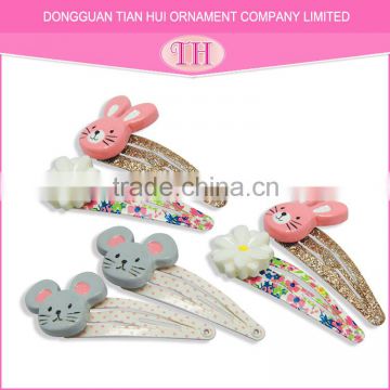 2016 fashion baby artstar hair accessories various resin magnetic hair clip for kids