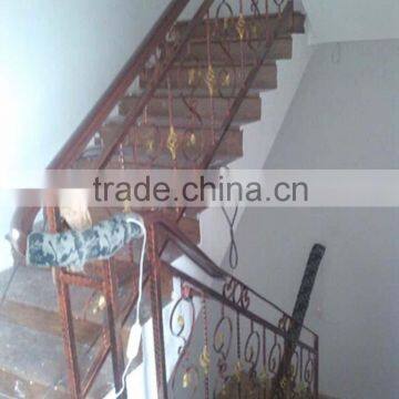 decorative wrought iron indoor stair railings