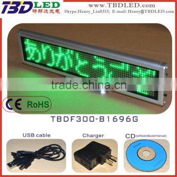 LED Desk Message Board/LED Moving Message Display Sign/led Message Sign Board/