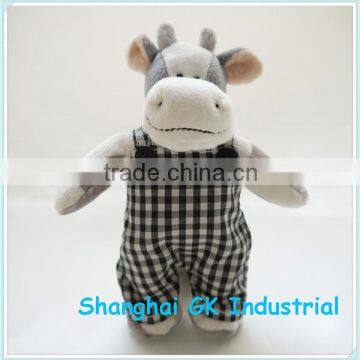 High Quality Plush Cow Keychain