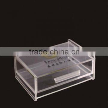 Rectangle Silk-screen Logo Acrylic Boxes for Hotel photo-2