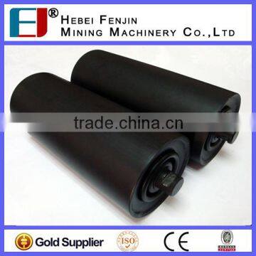 Industry Widely Used 108mm Diameter Troughing Steel Idler For Conveying Cement photo-5