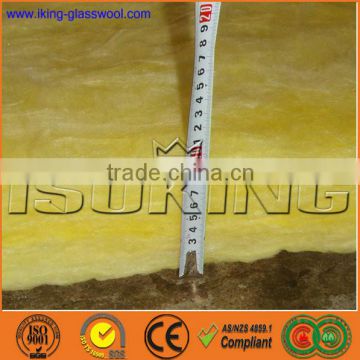 20mm to 200mm thick glass wool insulation