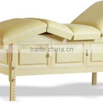 Wooden massage table