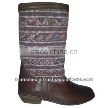 Handmade moroccan kilim boot size 38 n3 Wholesale