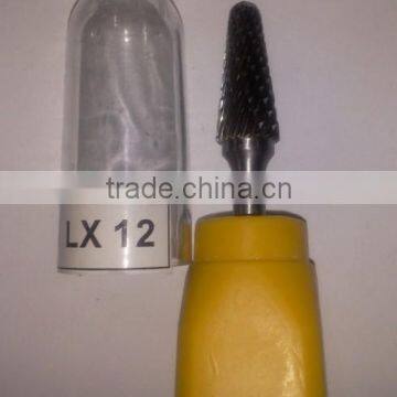 Cone With Round Head TCT Carbide Rotary File For Hand Tool Use