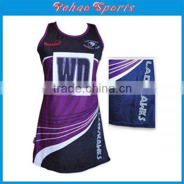 New Design Custom Sublimated Netball Dress