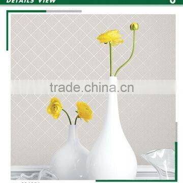 on trend foaming non woven wallpaper, grey trendy abstract wall covering for elders room , waterproofing wall covering maker