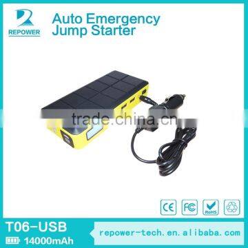 Low price Portable Outdoors Emergency kit 12V portable multi-function car jump starter