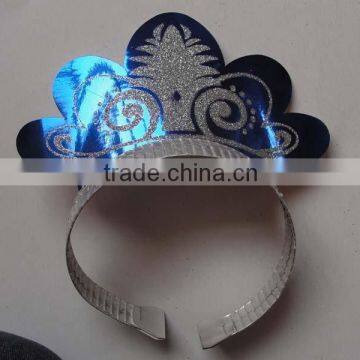 Paper tiara hair hoop party decoration