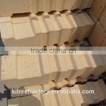 Yellow Al2O3 Refractory Anchor Shape Bricks photo-4