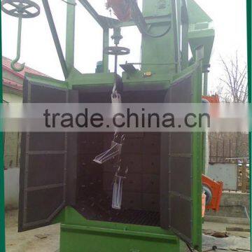 Rotary hook type shot blasting machine/hook shot blasting machine