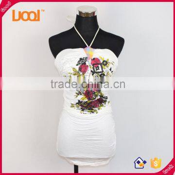 Sexy Girl Apparel Tank Top Hot Girl Clothing Factory in China
