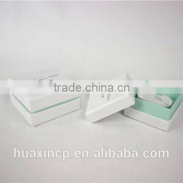 printing paper cardboard box with velvet for watch packaging