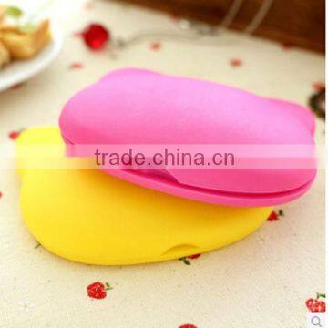 2014 Cheap Personalized Pocket Cosmetic Silicone Mirror for Promotional Gift