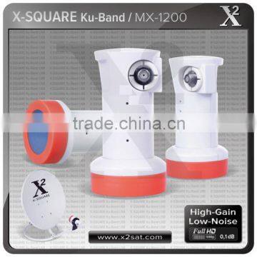 2016 Ku band prime focus satellite lnb preimium hd