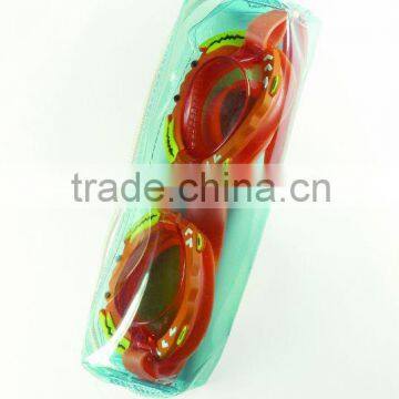 P23 transparent Plastic case packaging for swimming goggle