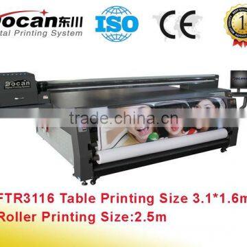 Roll to roll UV Printers for outdoor advertising/flatbed uv printer on display advertisement