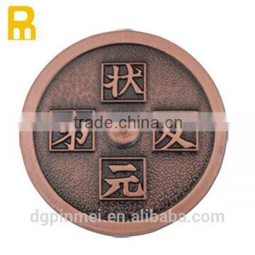 Fashionable game serial number coin for club