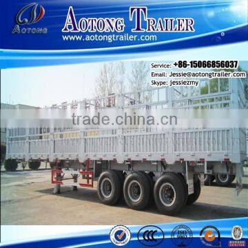 China export Stake or Fence truck trailer ,Muti axles poultry transport semi trailer