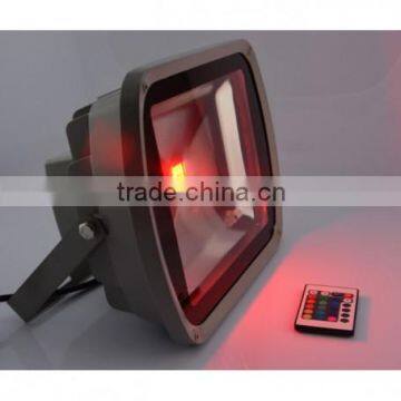 LED Flood Light 60W Led Floodlight IP65 Integrated Grey RGB Led Flood Light photo-4
